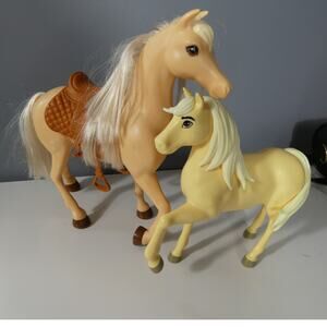 Mattel 2020 Spirit Movie Horse With A Horse And Saddle Pretend Play